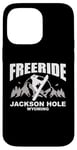 Coque pour iPhone 14 Pro Max Snowboard Freeride Jackson Hole Wyoming