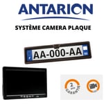 Pack caméra de recul sur plaque d'immatriculation écran de 7' Ecran 7' - Antarion