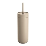 Fellow - Carter Cold Desert Capsule tumbler med sugrör 590 ml sand dune