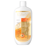 Eveline Firming Moisturising 3in1 Body Lotion Macadamia Argan Shea Butter 350ml