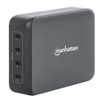 Manhattan 4-Port GaN USB Power Delivery-Ladestation 240W