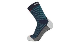 Chaussettes unisexe salomon ultra glide crew bleu