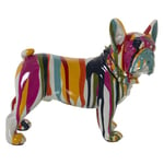 Alexandra House Living Figurine décorative Multicolore en Plastique Chien Peinture 13 x 26 x 24 cm