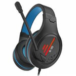 G-90 Stereo Gaming Headphone, Gaming Headsets with Microphone (Blue)