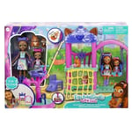 Coffret Parc Aire de Jeux Enchantimals - Figurines Soeurs Ecureuils et Accessoires