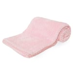 Soft Touch Baby Blanket for Newborn, Supersoft Waffle Blankets for Newborn Baby Boys and Girl Blanket. Car Seat, Pram, Cots 0-2 Years. 75 x 100cm