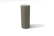 Kloris Colonne cylindrique Sweet Table Hauteur 90 cm diamètre 35 cm Couleur Tourterelle Made in Italy