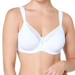 Triumph Womens True Shape Sensation W01 Minimizer Bra, White, 38G UK