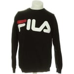 Sweat-shirt Fila  sweat homme  36 - T1 - S Noir