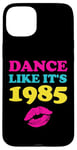 Coque pour iPhone 15 Plus 80s Outfit Women Nostalgia Eighties