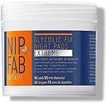 Nip+Fab Glycolic Fix Extreme Night Pads, 60 pads