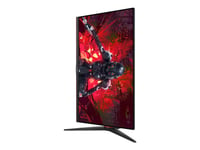 Aoc Gaming Q27g2u/Bk - G2 Series - Led-Skjerm - Gaming - 27" - 2560 X 1440 Qhd @ 144 Hz - Va - 250 Cd/M² - 3000:1 - 1 Ms - 2Xhdmi, Displayport - Teksturert Svart, Teksturert Rød