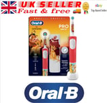 Oral-B Pro Kids Lion King Electric Toothbrush Designed By Braun