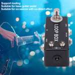 Mini Black True Bypass Guitar Loop Effect Pedal For Bass Players LSO UK