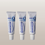 SENSODYNE REPAIR AND PROTECT TRAVEL SIZE TOOTHPASTE  3 x 15ml