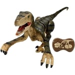 Dinosaure de simulation télécommandé - LEXIBOOK - Velociraptor 45 cm - Mouvem...