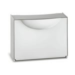 1 X BLANC/GRIS CM 51X19 H.CM 39 ÉTAGÈRE À CHAUSSURES MODULAIRE HARMONY BOX TERRY