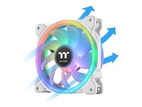 Thermaltake Swafan 14 Rgb - Premium Edition - Kabinettvifte - 120 Mm - Hvit (En Pakke 3)