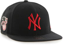 New York Yankees 47 Brand Sure Shot Captain Black Snapback Cap