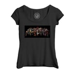 T-Shirt Femme Col Echancré Photo De Classe Street Fighter Jeux Videos