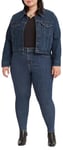 Levi's Women's Plus Size 720 High Rise Super Skinny Jeans Echo Stonewash (Blue) 18 Long