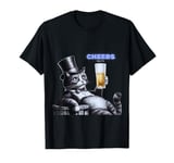 Cheers Mate Cat Beer - Funny cat Lovers Gift Tee T-Shirt