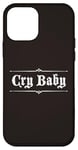 Coque pour iPhone 12 mini Design gothique original CRY BABY