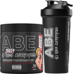 Applied Nutrition Bundle ABE Pre Workout 375G + ABE Black Shaker | All Black Eve