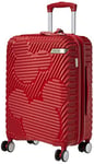 American Tourister Disney Molded Hardside Expandable Luggage with Spinner Wheels, Red, Carry-On 20-Inch, Disney Molded Hardside Expandable Luggage with Spinner Wheels