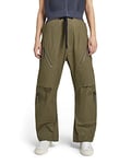 G-STAR RAW Women's Summer Snow Cargo Flight Hose, Green (shadow olive D22140-D194-B230), 29