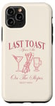 iPhone 11 Pro Last Toast On The Slopes Bachelor Skiing Bridal Best Man Case