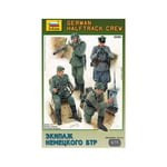 Zvezda - German Half Track Crewmaquette Figurine German Half Track Crew Zvezda 3585 1/35ème Maquette Char Promo Figurine Miniature