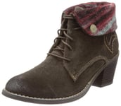 s.Oliver Casual, Bottines Classiques Femme - Marron - Braun (Mocca 304), 39 EU