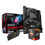 AMD Ryzen 7 5800X - Gigabyte B550 - RAM 32 Go 3200 MHz