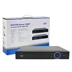 CCTV NVR Security Camera Video Recorder PNI House 1080P - 16 CH full HD 1080P 2MP, supports up to 2 x 4 TB HDD, VGA/HDMI outputs, remote control and mouse included