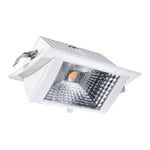 Leds C4 Downlight Out Square 40.9W Blanc Chaud - 3000K Cri 80 93.1º Blanc Ip20 3276L