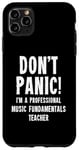 iPhone 11 Pro Max Music Fundamentals Teacher Case