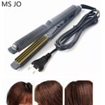 Ammattimainen Hair Crimper Curling Iron Wand Keraaminen aallotettu Corn Wave Curler Iron -muotoilutyökalu