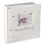 Malden International Designs Photo Album, vinyl, White