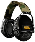 Sordin Pro-X Casque antibruit - 75302-X/CT-02-G-S - EN 352 - Coussin en gel, Ruban camo & capsules noires