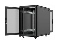 Lanview By Logon - Rack Skap - 600 X 1000 Mm, Server Line - Free-Standing - Svart, Ral 9005 - 19"