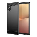 tectTech Sony Xperia 10 VI TPU-skal Brushed, Svart