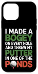 Coque pour iPhone 12 mini Joueurs de Disc Golf I Made A Hole In One Sports de plein air