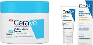 Cerave SA Smoothing Cream for Rough and Bumpy Skin 340G with Salicylic Acid and 