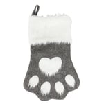 Dog Cat Christmas Stockings, Plush Hanging Socks for Holiday