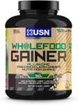 USN Wholefood Gainer Lean Plant Protein Based Nutrition Shake. Vanilla 2kg 10/24