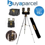 Dewalt DWST08061-1 Toughsystem 2 Half Width LED Task Light Tote + DE0881 Tripod