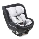 Hauck Siège Auto i-Size iPro Kids, Rotatif et Évolutif, de la Naissance jusqu'à 105 cm (0 - 18 kg), ECE R129, Repose-Tête Réglable, Compatible avec Base ISOFIX (non Incluse), Gris