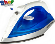 Memphis  Iron |  Clothes  Steam  Iron |  1200W |  White / Blue |  MEMPHISIRON1PK