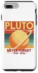 Coque pour iPhone 7 Plus/8 Plus Honoring Our Lost Planet Pluto Never Forget 1930 2006